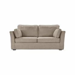 Canapé tissu déhoussable Marbella - Beige - 3 places