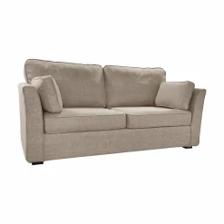 Canapé tissu déhoussable Marbella - Beige - 2 places