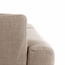 Canapé tissu déhoussable Merlin - Beige - 2 places