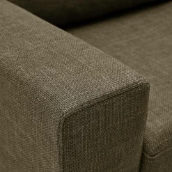 Canapé tissu déhoussable Morgan - Vert Forêt - 3 places