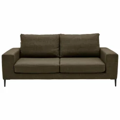Canapé tissu déhoussable Morgan - Vert Forêt - 2 places