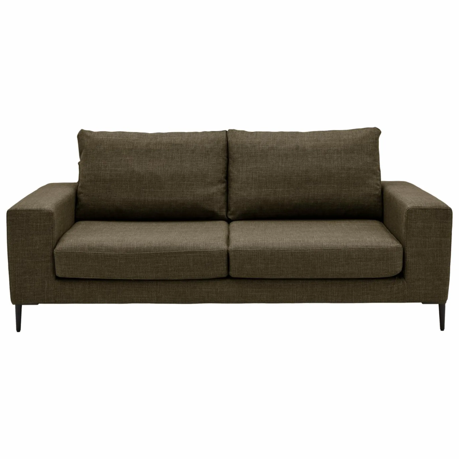 Canapé tissu déhoussable Morgan - Vert Forêt - 2 places