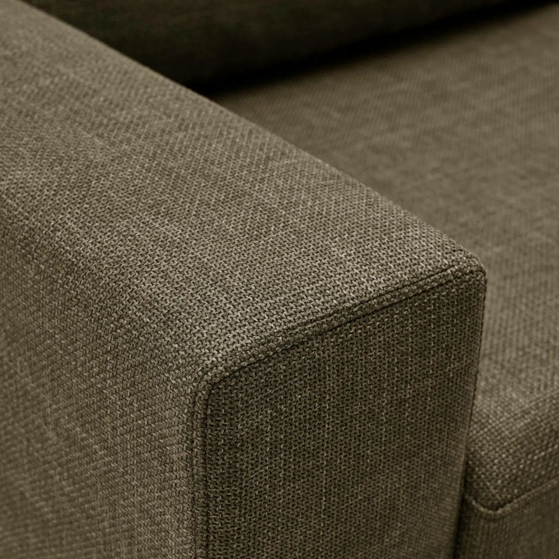 Canapé tissu déhoussable Morgan - Vert Forêt - 2 places