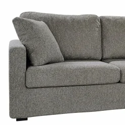 Canapé tissu déhoussable Oslo - Pierre - 3 places