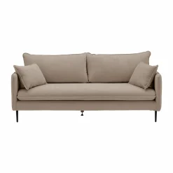 Canapé tissu Oden - Beige - 4 places