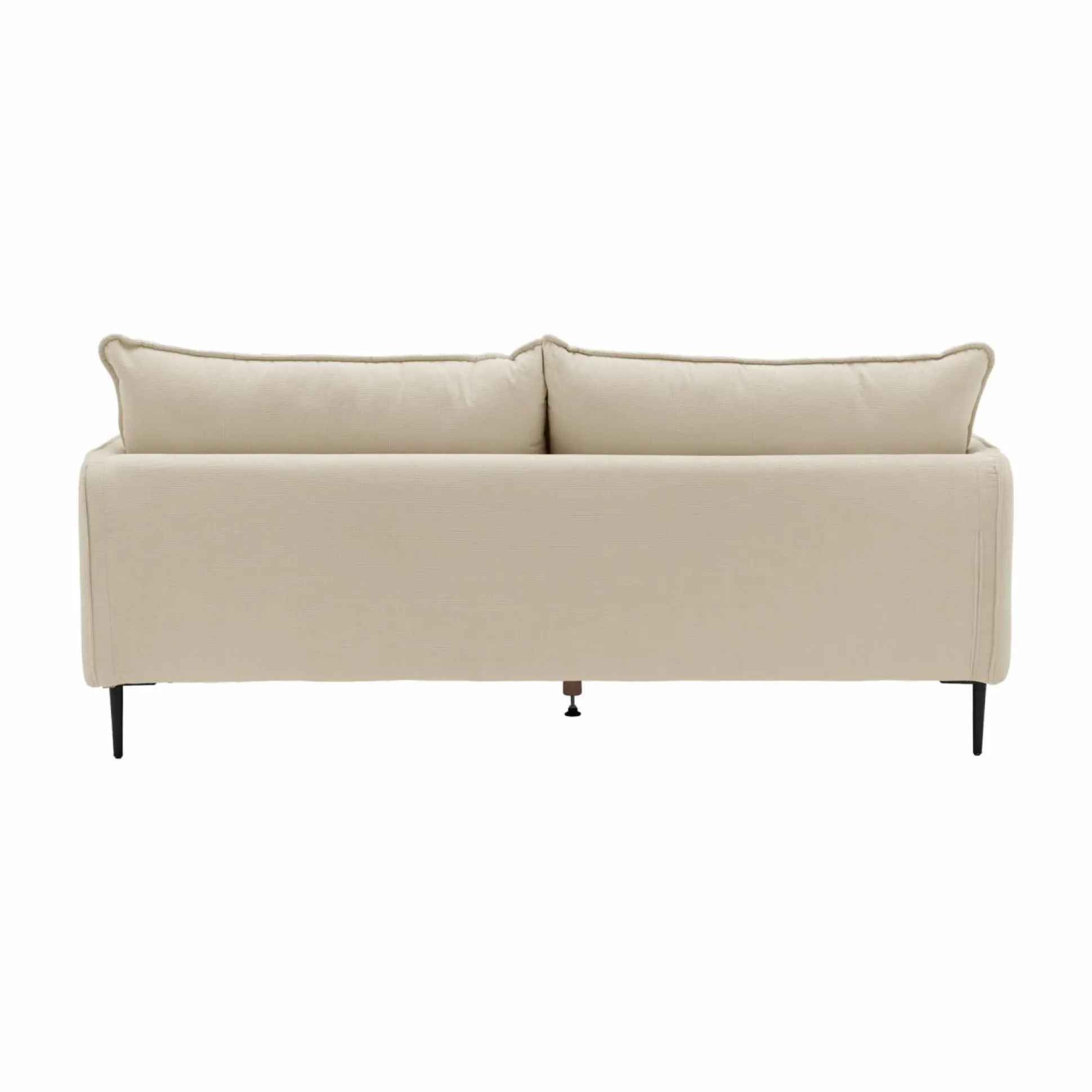 Canapé tissu Oden - Crème - 4 places