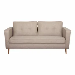 Canapé tissu Ondine - Crème - 3 places