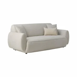 Canapé tissu Orus - Naturel - 2 places