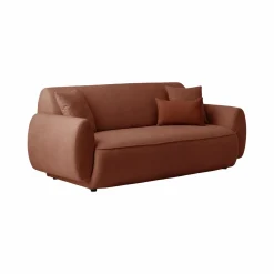 Canapé tissu Orus - Tomette - 3 places