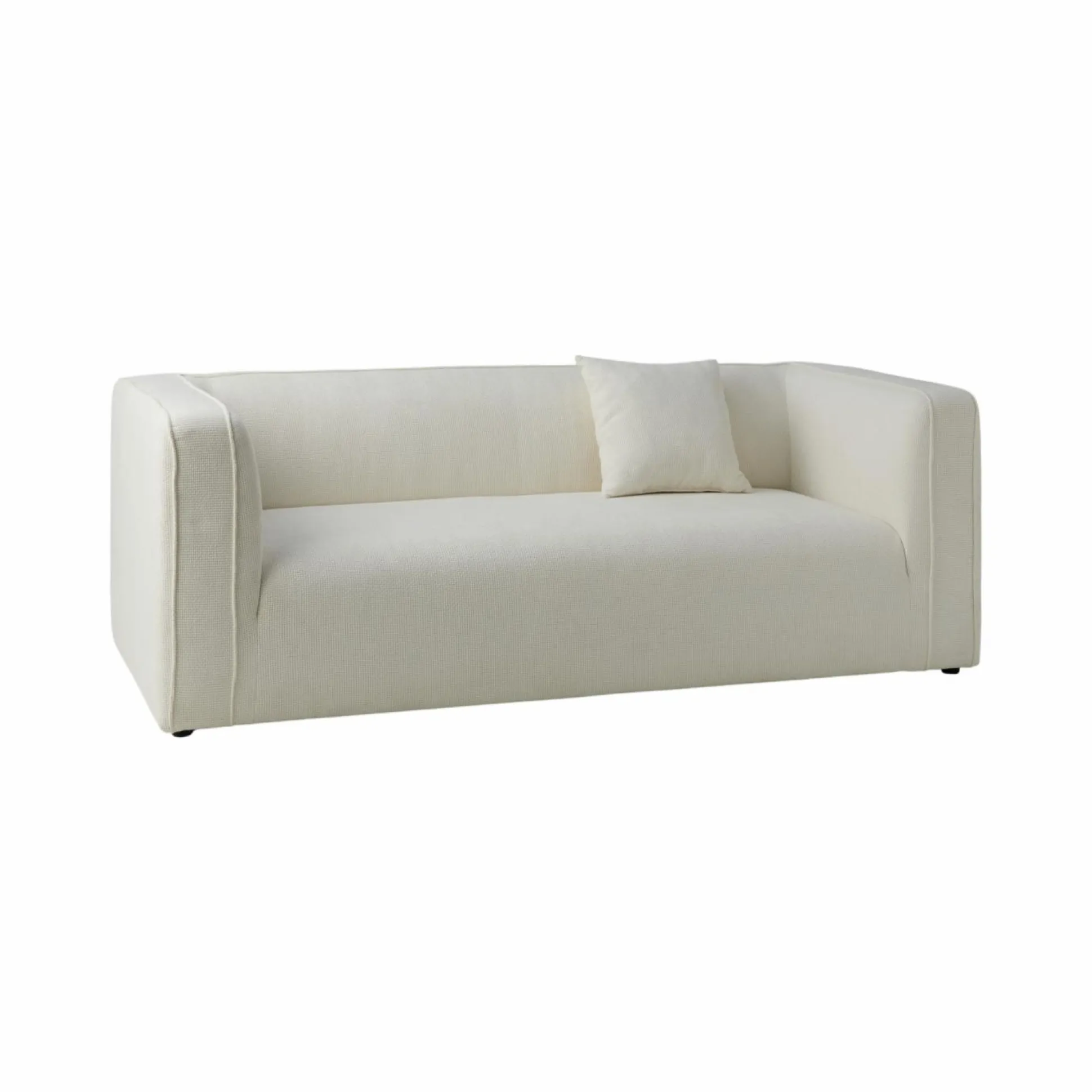 Canapé tissu Pacôme - Ivoire