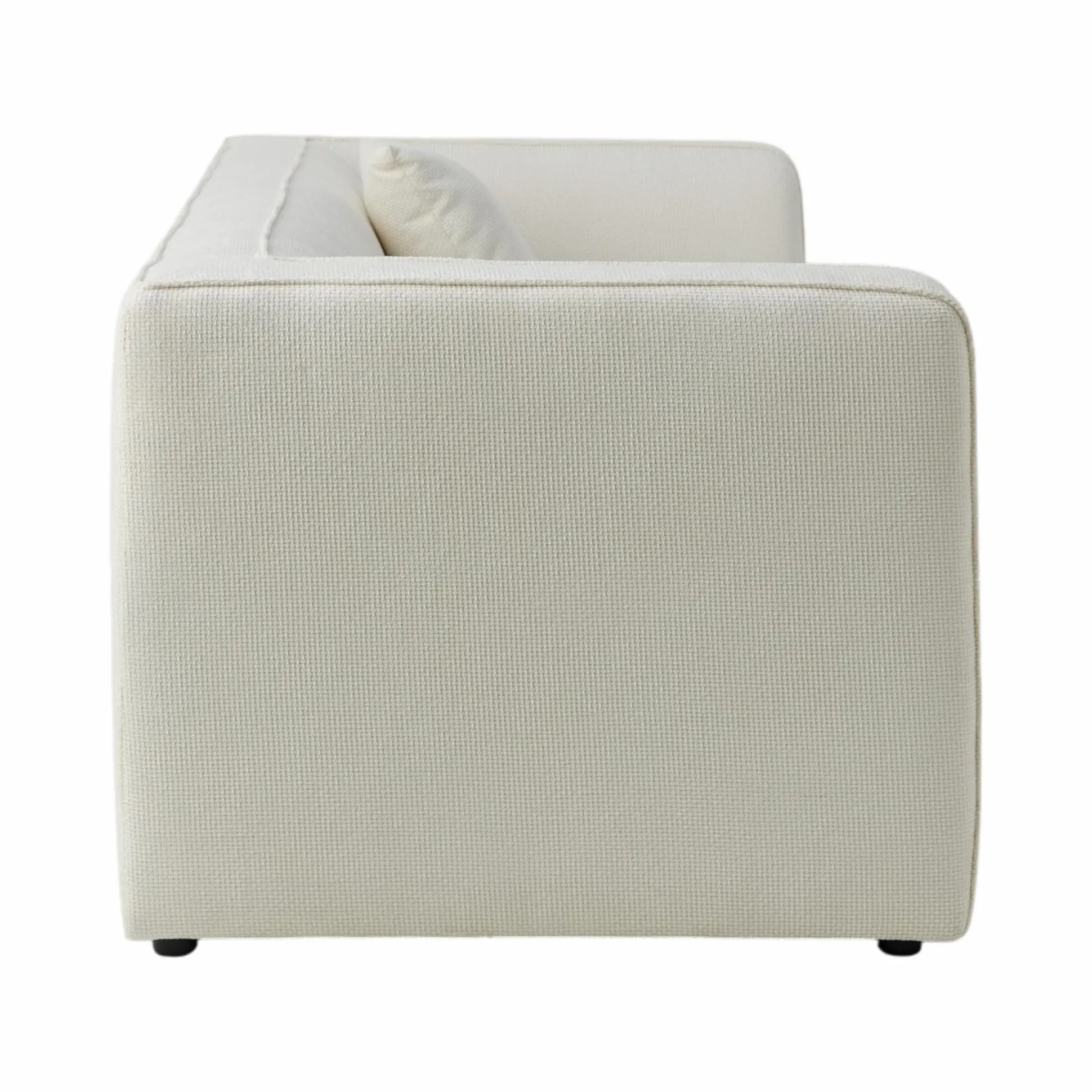 Canapé tissu Pacôme - Ivoire