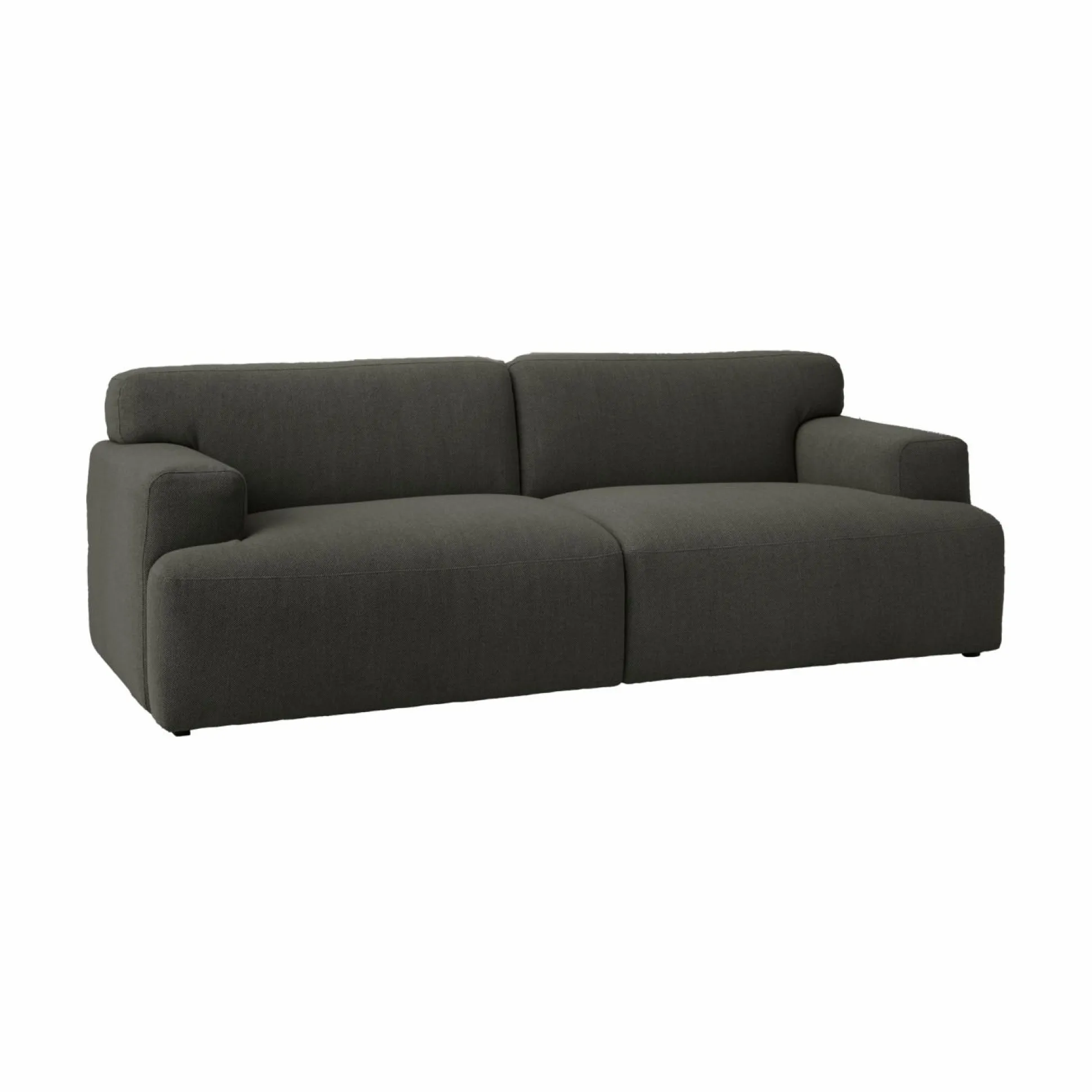 Canapé tissu Pavel - Vert Foncé