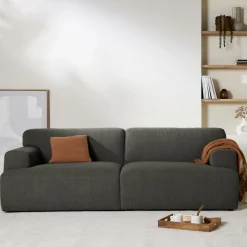 Canapé tissu Pavel - Vert Foncé