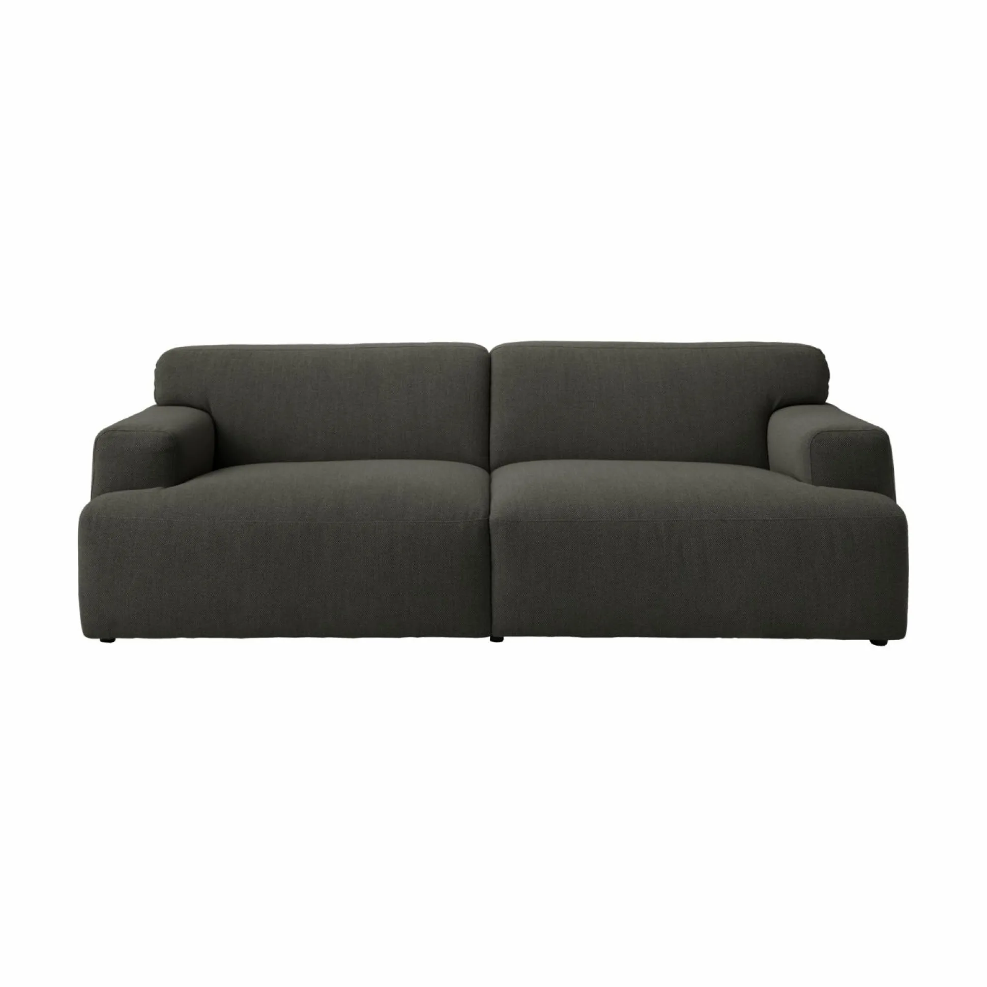 Canapé tissu Pavel - Vert Foncé