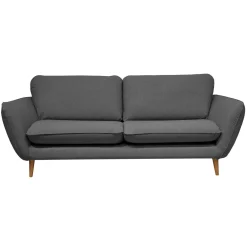 Canapé tissu Persson - Anthracite - 2 places