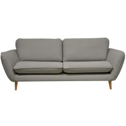 Canapé tissu Persson - Gris Clair - 3 places