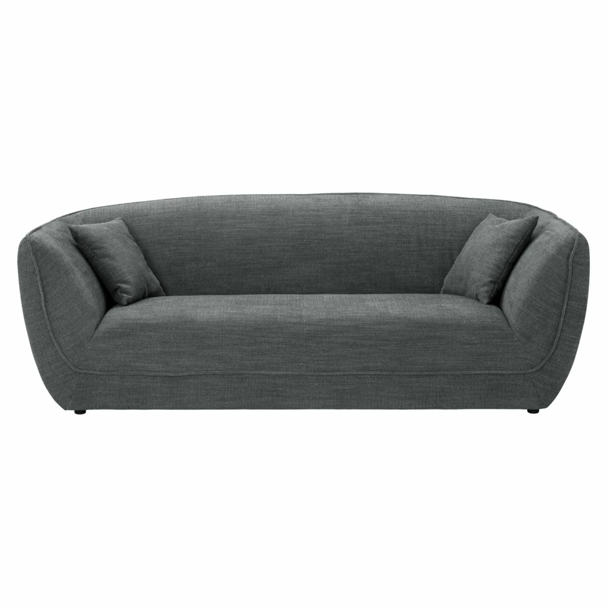 Canapé tissu Phara - Acier