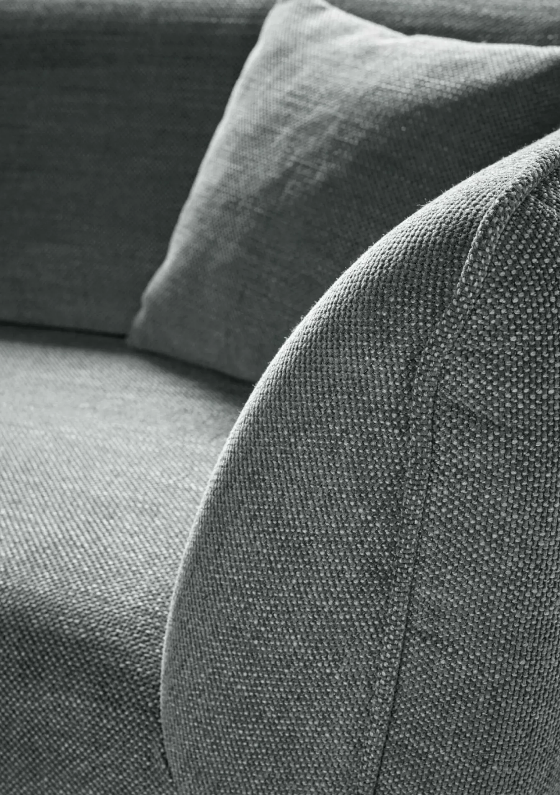 Canapé tissu Phara - Acier
