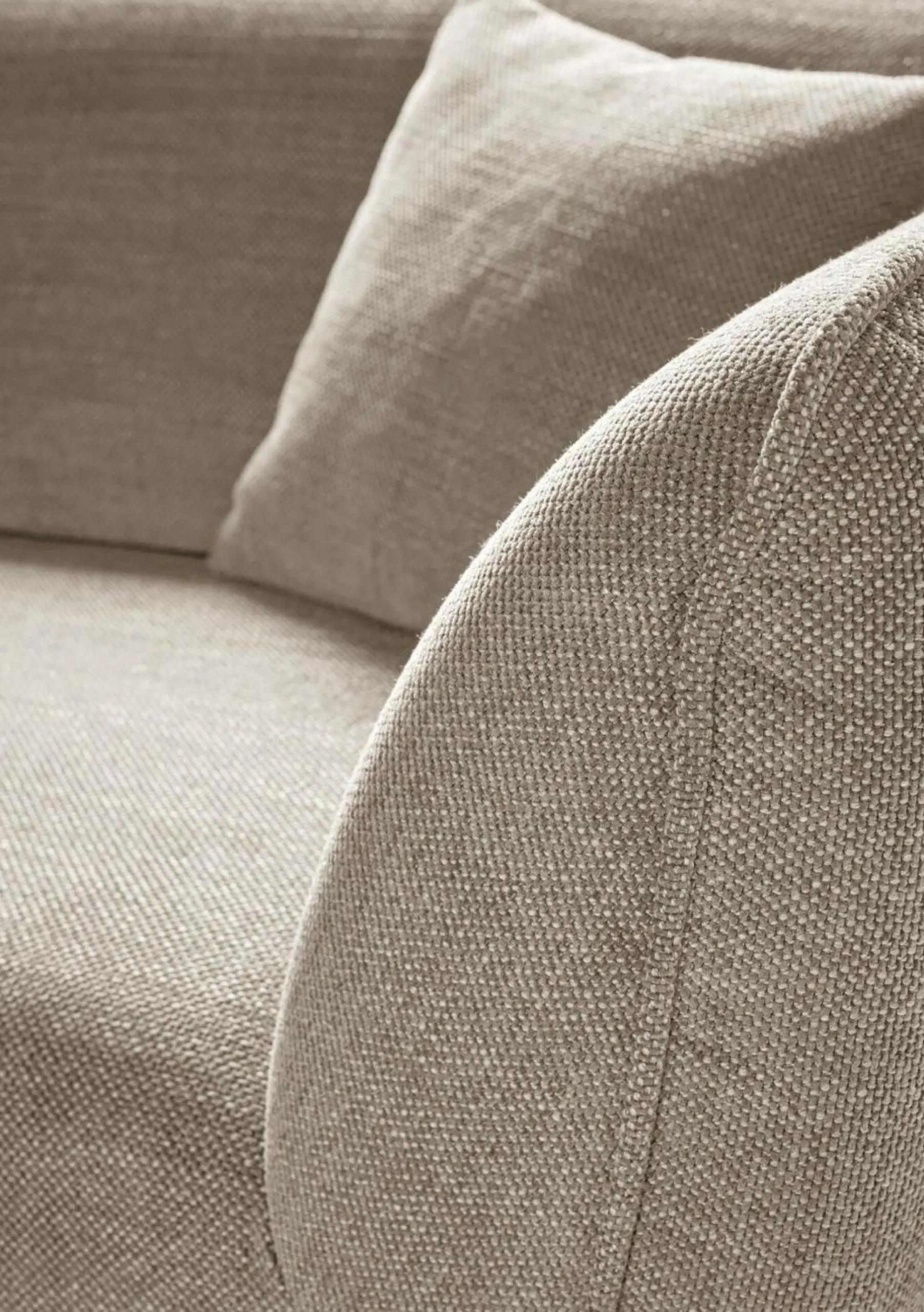 Canapé tissu Phara - Naturel