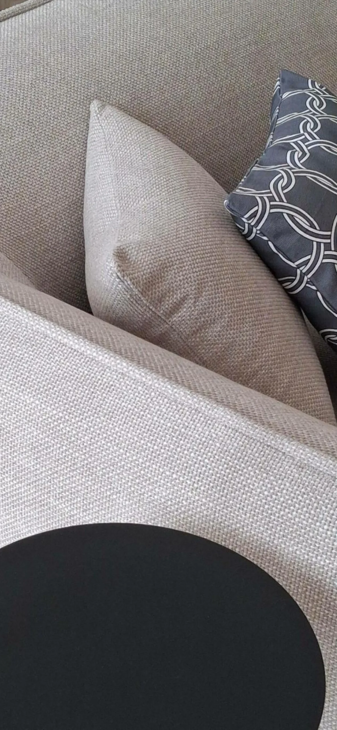 Canapé tissu Phara - Naturel