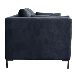 Canapé tissu Pornic - Bleu Marine - 4 places