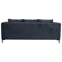 Canapé tissu Pornic - Bleu Marine - 4 places