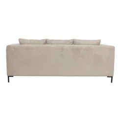 Canapé tissu Pornic - Ivoire - 3 places