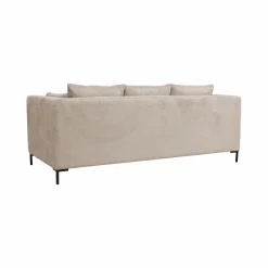 Canapé tissu Pornic - Ivoire - 3 places