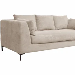 Canapé tissu Pornic - Ivoire - 4 places