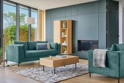 Canapé tissu Pornic - Océan - 3 places