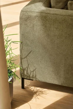 Canapé tissu Pornic - Olive - 2 places