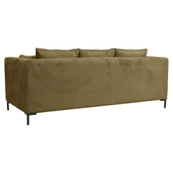 Canapé tissu Pornic - Olive - 3 places