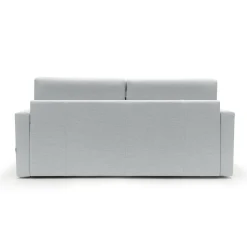 Canapé tissu recyclé déhoussable Aubin - Gris Clair - 3 places