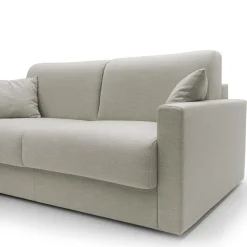 Canapé tissu recyclé déhoussable Aubin - Lin - Grand 2 places