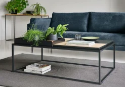 Canapé tissu recyclé Olivier - Bleu - 2 places