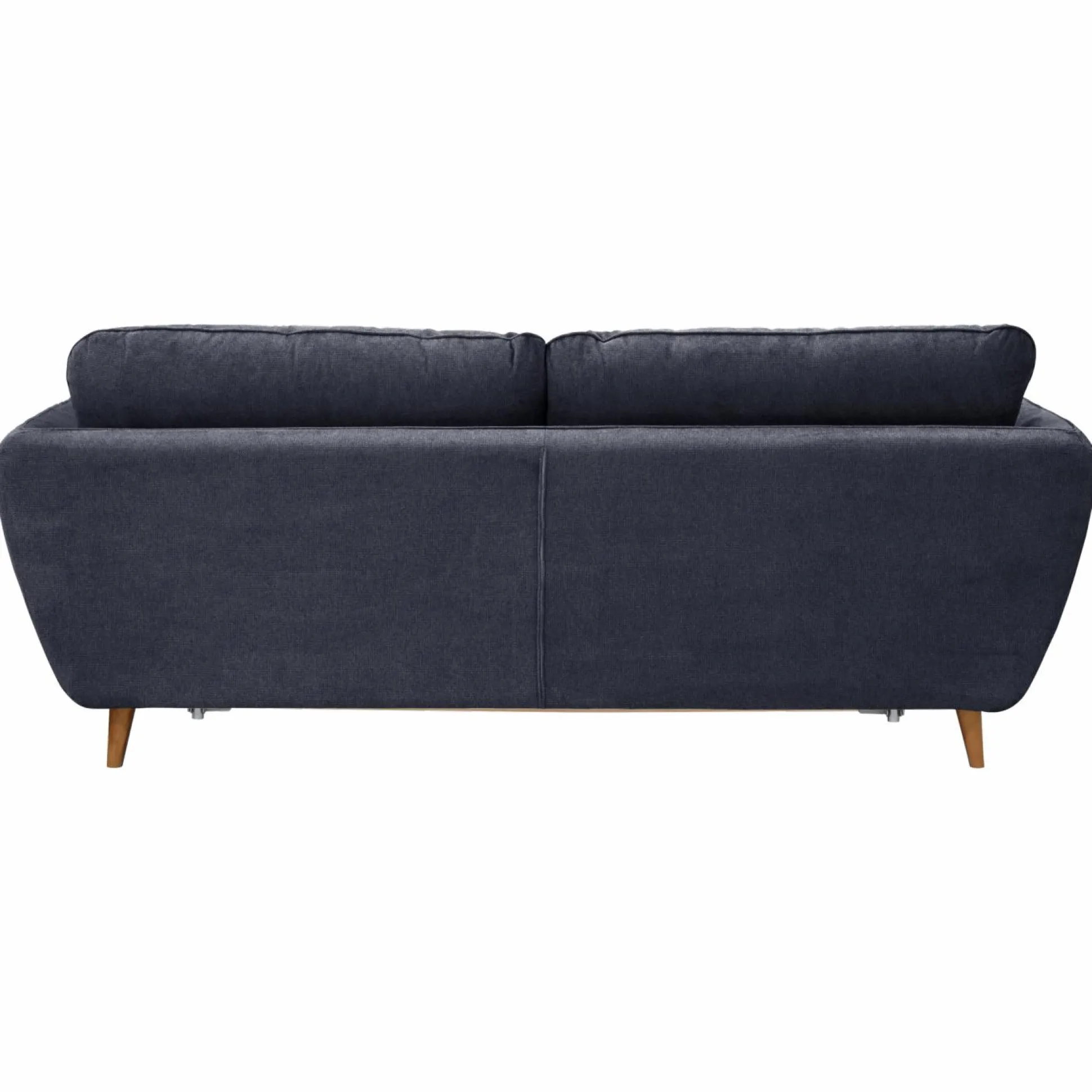 Canapé tissu structuré Persson - Bleu Marine - 3 places