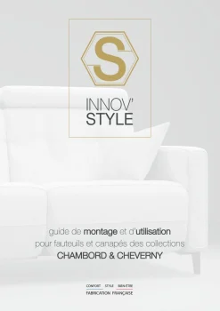 Canapé velours Cheverny - Gris Anthracite - 2 places