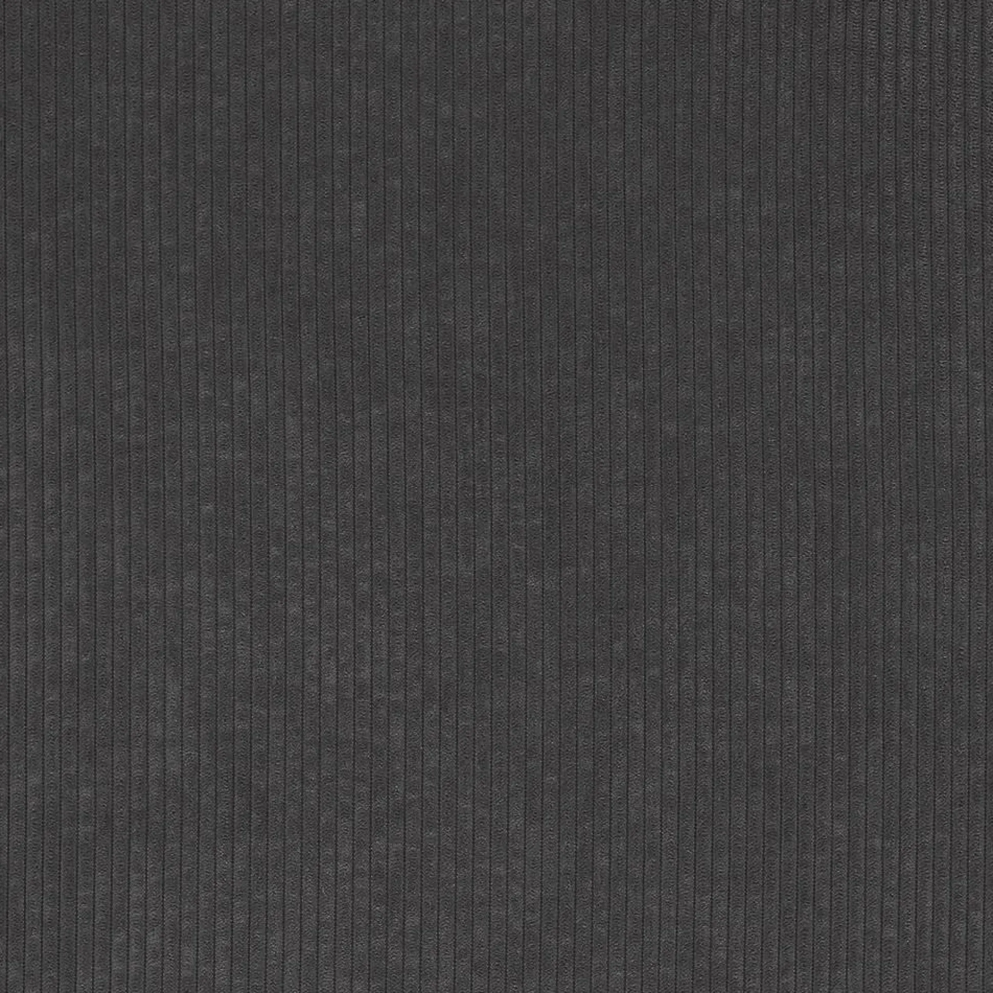 Canapé velours côtelé Orion - Anthracite - 2 places