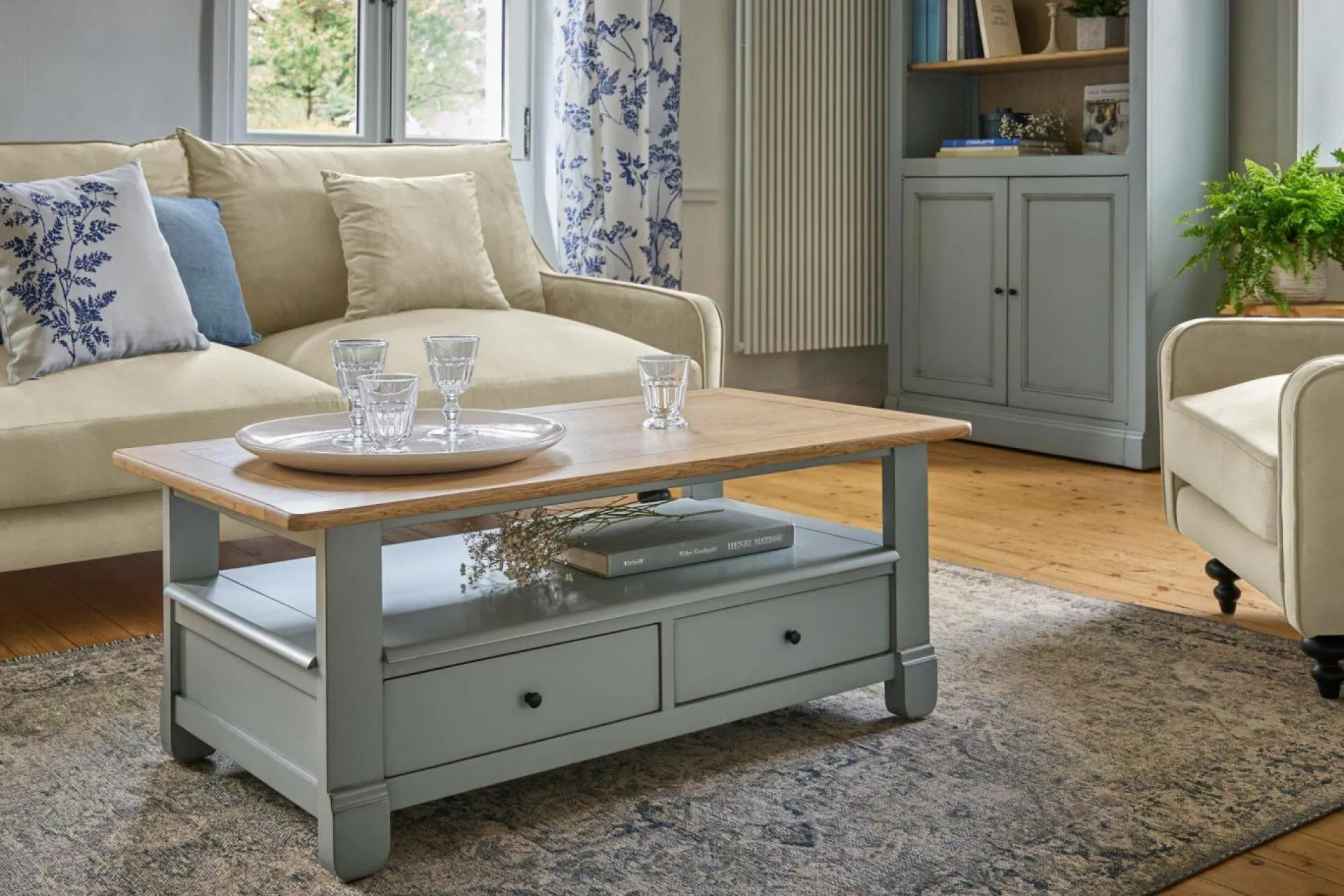 Canapé velours Orso - Ecru - 2 places