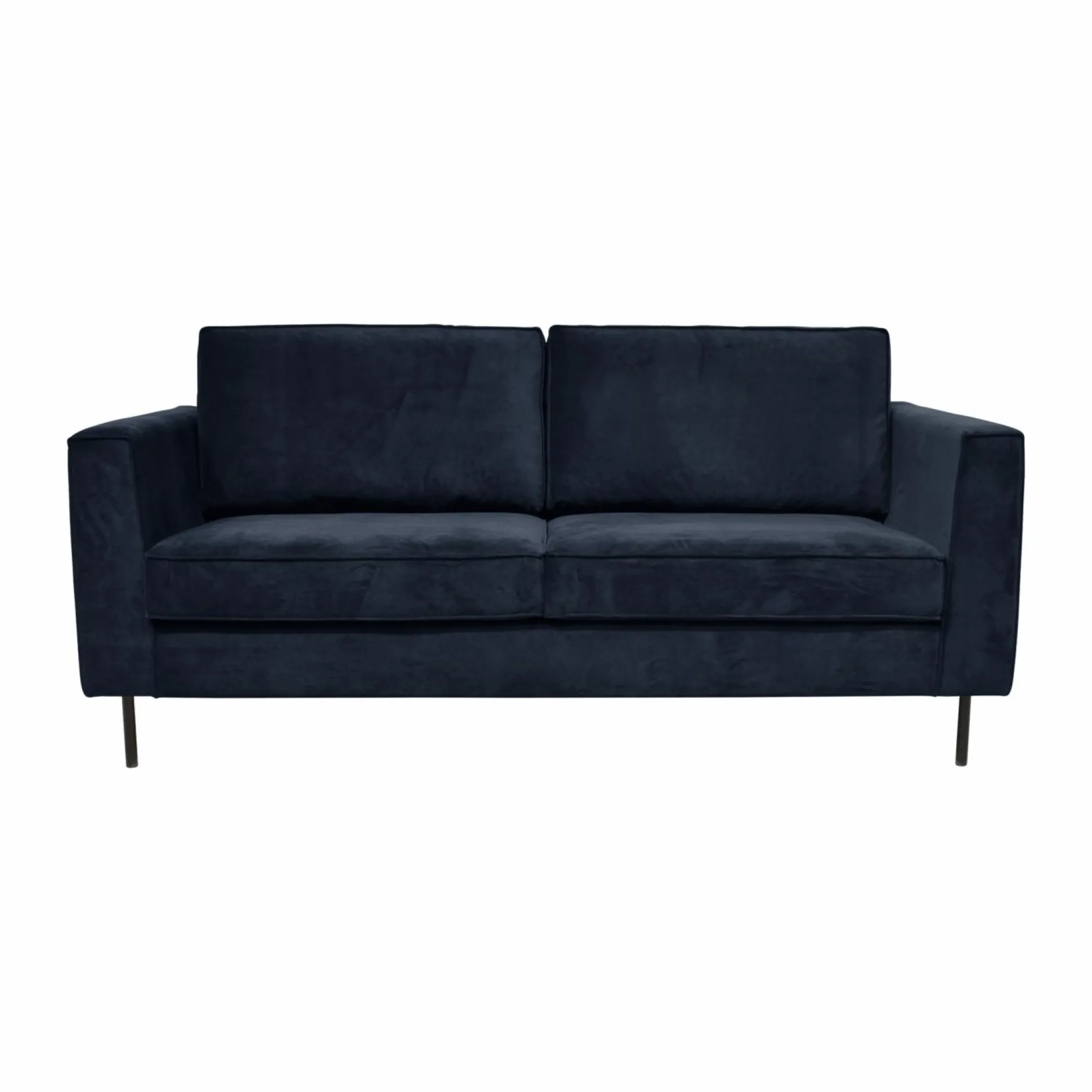 Canapé velours Pietra - Bleu Nocturne