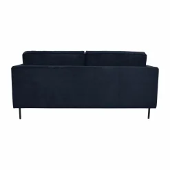 Canapé velours Pietra - Bleu Nocturne