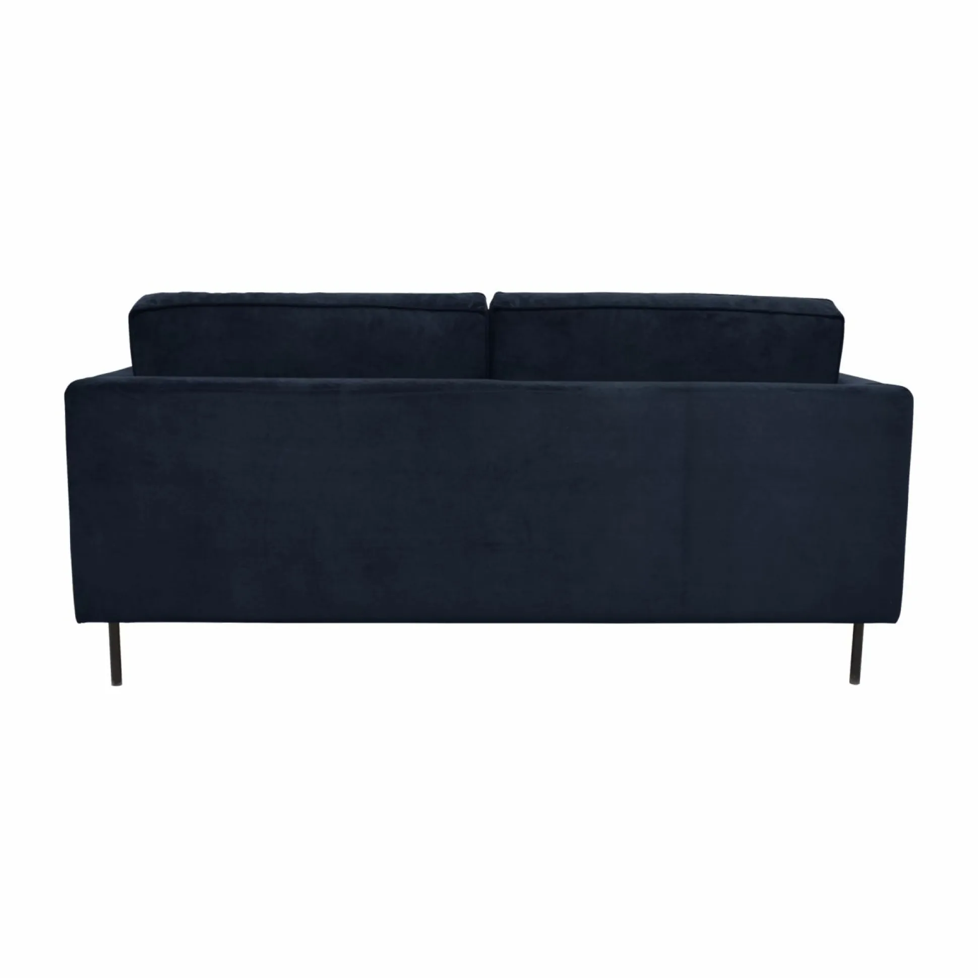 Canapé velours Pietra - Bleu Nocturne