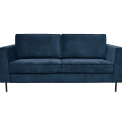 Canapé velours Pietra - Bleu Nuit