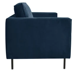 Canapé velours Pietra - Bleu Nuit