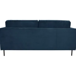 Canapé velours Pietra - Bleu Nuit