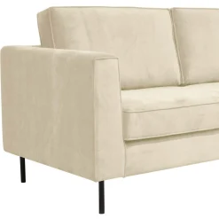 Canapé velours Pietra - Crème