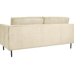 Canapé velours Pietra - Crème