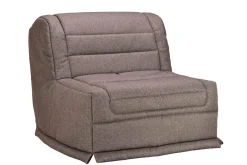 Chauffeuse BZ tissu matelas 12 cm Grace - Taupe