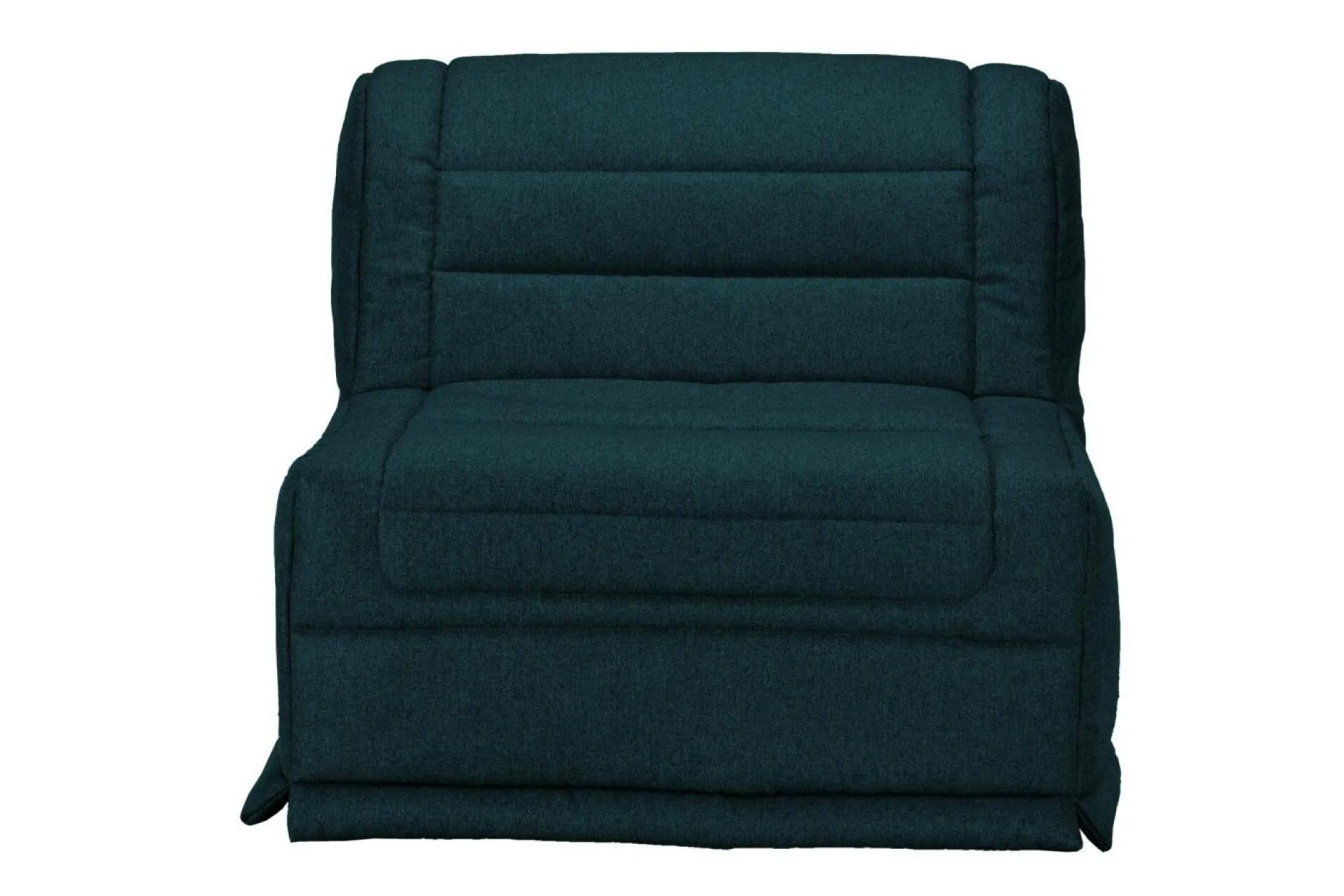 Chauffeuse BZ tissu matelas 12 cm Grace - Bleu Marine