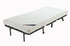 Chauffeuse BZ tissu matelas 12 cm Grace - Bleu Marine